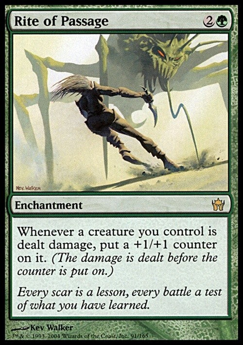 Rite of Passage ~ Fifth Dawn [ EX ] [ Magic MTG ]