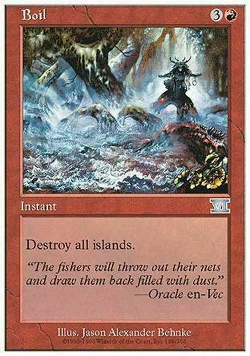 Boil ~ Sixth Edition [ EX ] [ Magic MTG ]