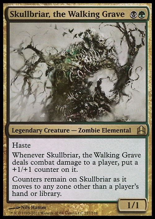 Skullbriar, the Walking Grave ~ Commander 2011 [ EX ] [ Magic MTG ]