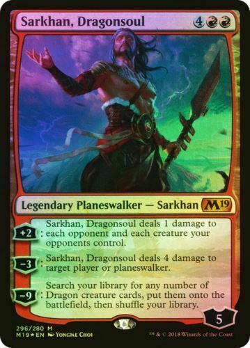 FOIL Sarkhan, Dragonsoul ~ Core 2019 [ EX ] [ Magic MTG ]