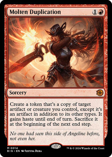 Molten Duplication ~ The Big Score [ NM ] [ Magic MTG ]