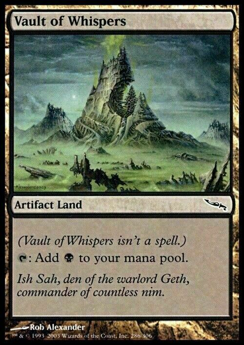 Vault of Whispers ~ Mirrodin [ PLAYED ] [ Magic MTG ]