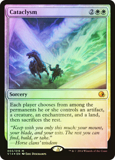 FOIL Cataclysm ~ From the Vault [ NM ] [ Magic MTG ]