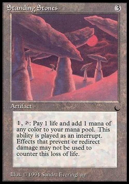 Standing Stones ~ The Dark [ EX ] [ Magic MTG ]