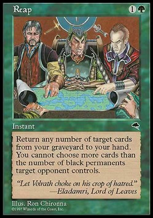 Reap ~ Tempest [ EX ] [ Magic MTG ]