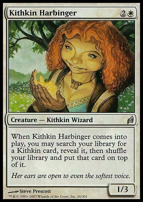 Kithkin Harbinger ~ Lorwyn [ EX ] [ MTG ]