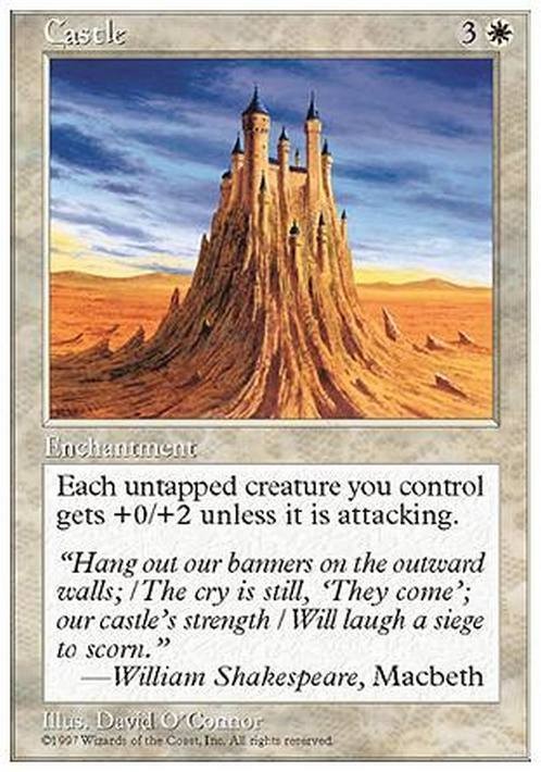 Castle ~ Fifth Edition [ EX ] [ Magic MTG ]
