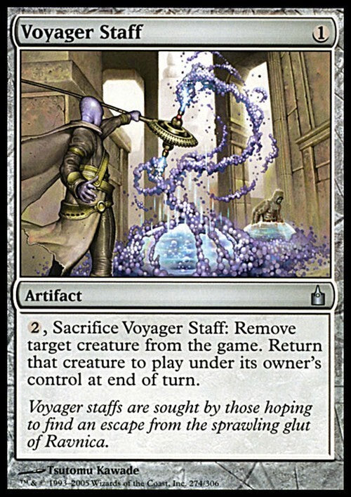 Voyager Staff ~ Ravnica: City of Guilds [ EX ] [ Magic MTG ]