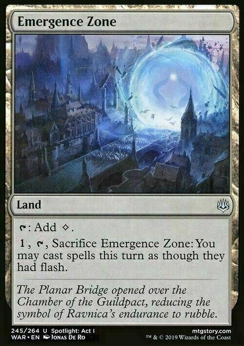 Emergence Zone ~ War of the Spark [ EX ] [ Magic MTG ]