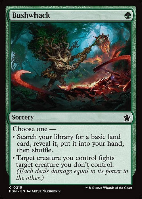 Bushwhack ~ Foundations [ NM ] [ Magic MTG ]