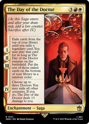 The Day of the Doctor ~ Commander: Doctor Who [ NM ] [ Magic MTG ]