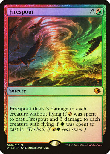 FOIL Firespout ~ From the Vault [ EX ] [ Magic MTG ]