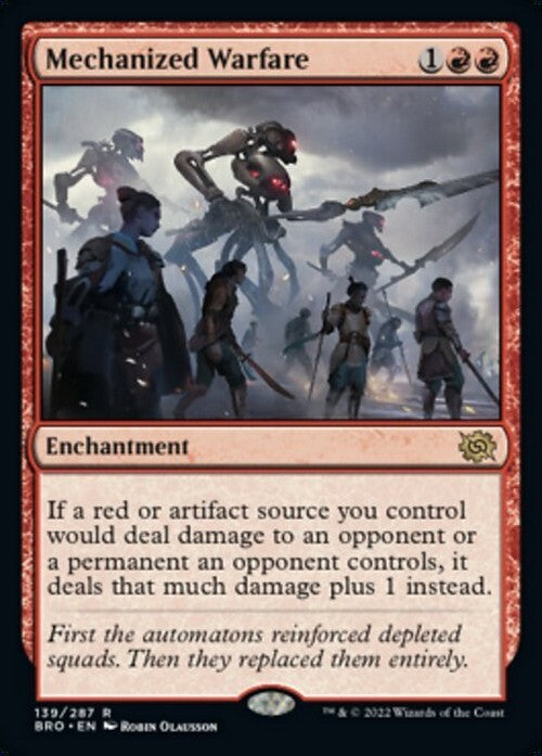 Mechanized Warfare ~ The Brothers' War [ NM ] [ Magic MTG ]