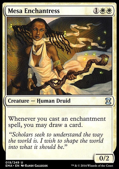 Mesa Enchantress ~ Eternal Masters [ EX ] [ Magic MTG ]
