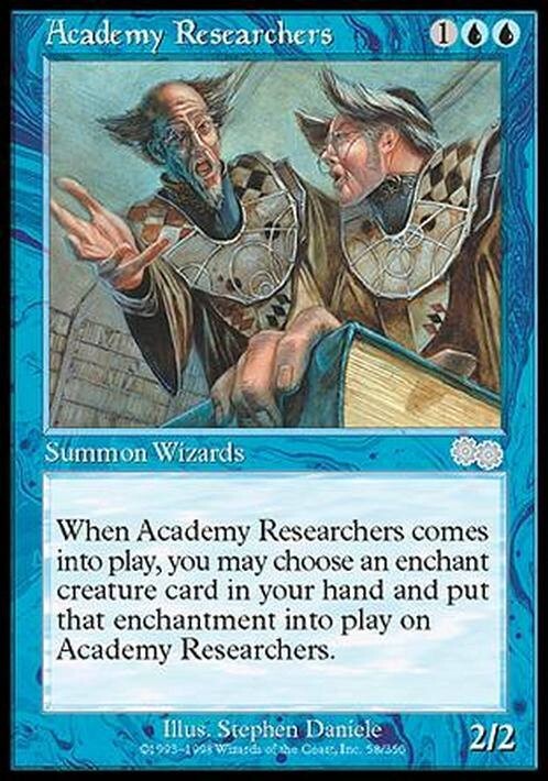 Academy Researchers ~ Urza's Saga [ EX ] [ Magic MTG ]