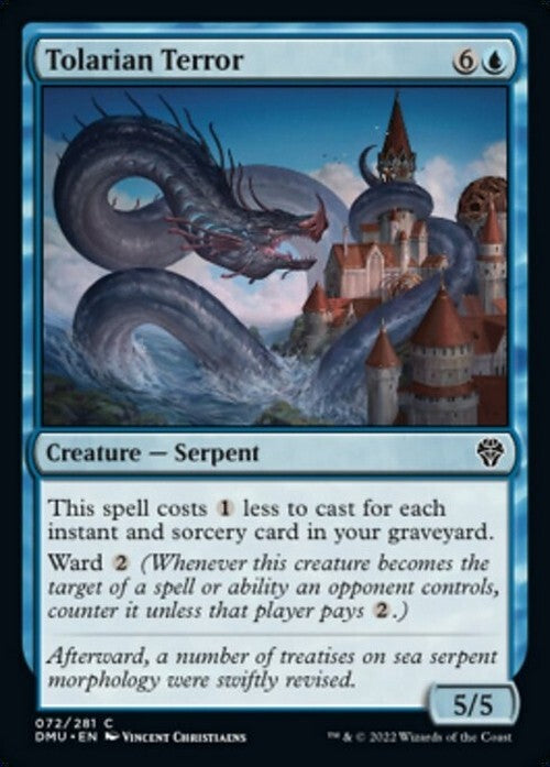 Tolarian Terror ~ Dominaria United [ NM ] [ Magic MTG ]