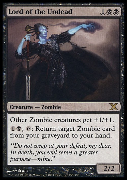 Lord of the Undead ~ Tenth Edition [ EX ] [ Magic MTG ]