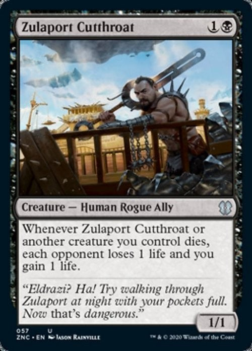 Zulaport Cutthroat ~ Commander: Zendikar Rising [ NM ] [ Magic MTG ]