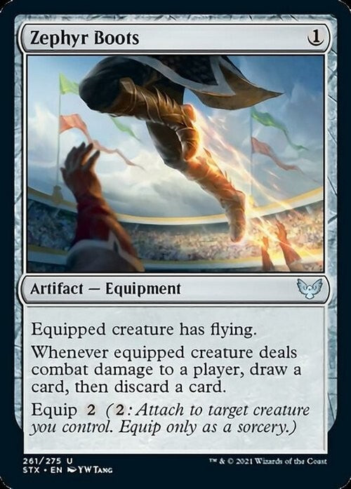 Zephyr Boots ~ Strixhaven [ NM ] [ Magic MTG ]
