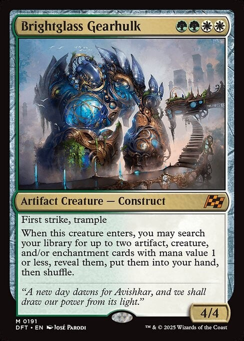 Brightglass Gearhulk ~ Aetherdrift [ NM ] [ Magic MTG ]