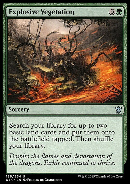 Explosive Vegetation ~ Dragons of Tarkir [ EX ] [ Magic MTG ]