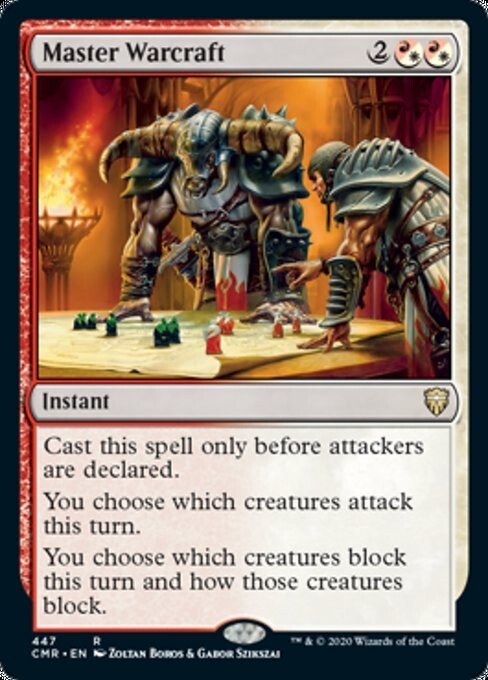 Master Warcraft ~ Commander Legends 1 [ NM ] [ Magic MTG ]