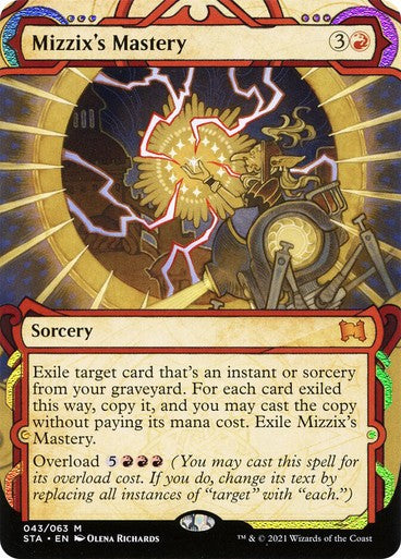 FOIL ETCHED Mizzix's Mastery ~ Mystical Archive [ NM ] [ Magic MTG ]