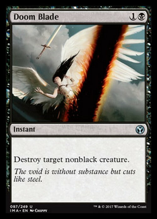 Doom Blade ~ Iconic Masters [ EX ] [ Magic MTG ]