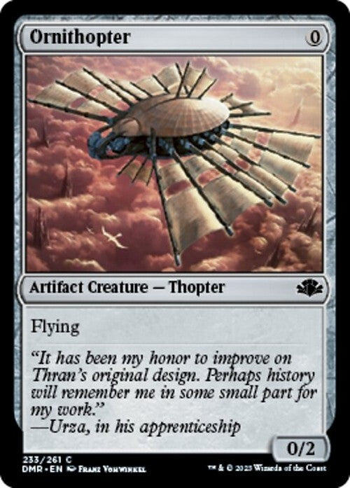 Ornithopter ~ Dominaria Remastered [ NM ] [ Magic MTG ]