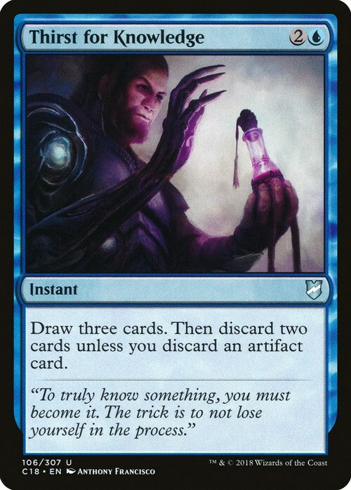 Thirst for Knowledge ~ Commander 2018 [ NM ] [ Magic MTG ]