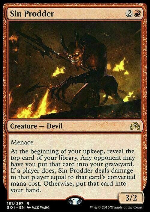 Sin Prodder ~ Shadows over Innistrad [ EX ] [ Magic MTG ]