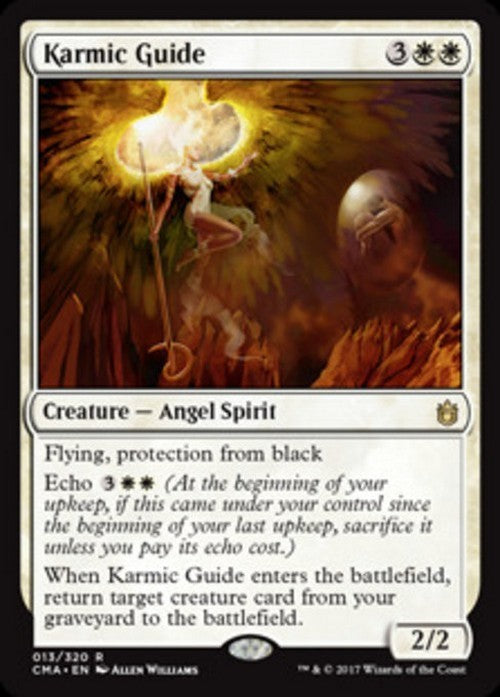 Karmic Guide ~ Commander Anthology 1 [ EX ] [ Magic MTG ]