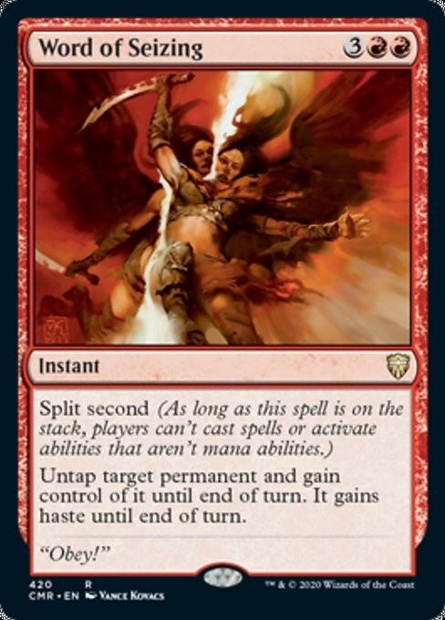 Word of Seizing ~ Commander Legends 1 [ NM ] [ Magic MTG ]