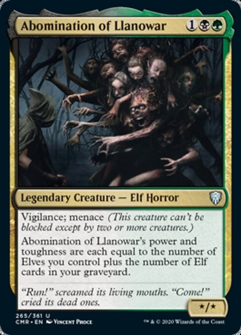 Abomination of Llanowar ~ Commander Legends 1 [ NM ] [ Magic MTG ]