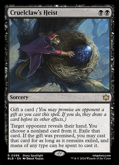 Cruelclaw's Heist ~ Bloomburrow [ NM ] [ Magic MTG ]