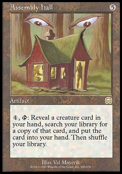 Assembly Hall ~ Mercadian Masques [ EX ] [ Magic MTG ]