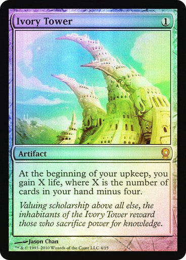 FOIL Ivory Tower ~ From the Vault [ NM ] [ Magic MTG ]