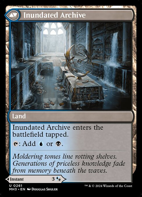 Waterlogged Teachings ~ Modern Horizons 3 [ NM ] [ Magic MTG ]