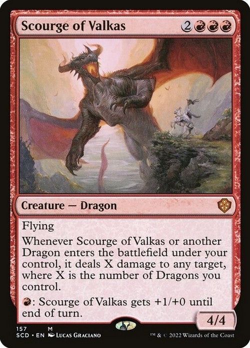 Scourge of Valkas ~ Starter Commander [ NM ] [ Magic MTG ]