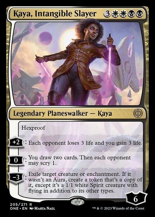 Kaya, Intangible Slayer ~ Phyrexia: All Will Be One [ EX ] [ Magic MTG ]