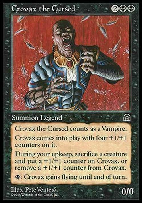 Crovax the Cursed ~ Stronghold [ PLAYED ] [ Magic MTG ]