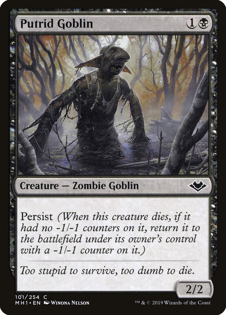 Putrid Goblin ~ Modern Horizons 1 [ EX ] [ Magic MTG ]
