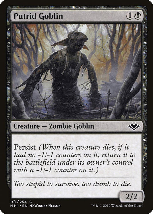 Putrid Goblin ~ Modern Horizons 1 [ EX ] [ Magic MTG ]