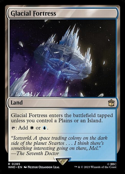 Glacial Fortress ~ Commander: Doctor Who [ NM ] [ Magic MTG ]
