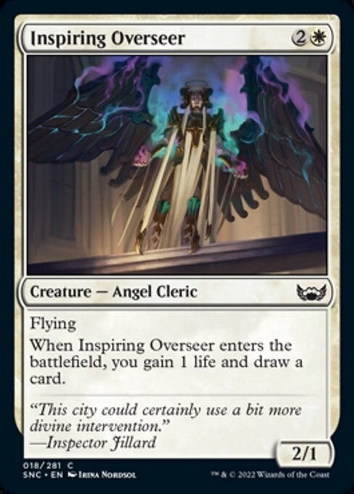 Inspiring Overseer ~ Streets of New Capenna [ NM ] [ Magic MTG ]