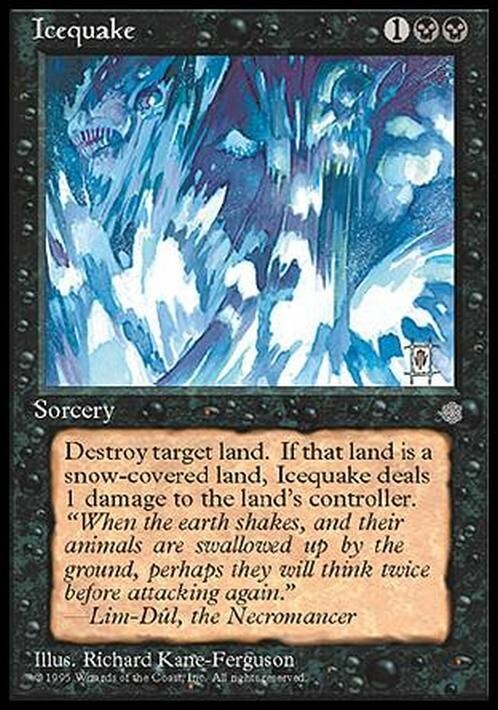Icequake ~ Ice Age [ EX ] [ Magic MTG ]