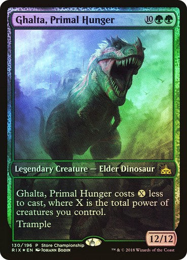 FOIL Ghalta, Primal Hunger ~ Store Championship Promos [ NM ] [ Magic MTG ]