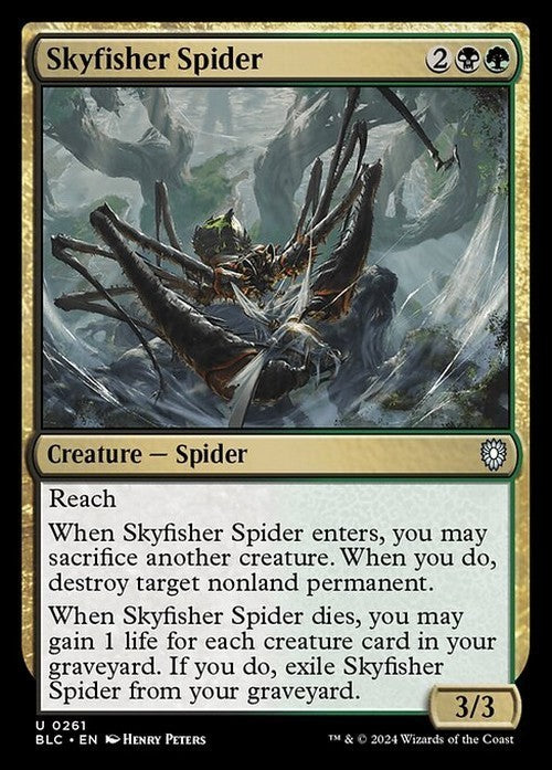 Skyfisher Spider ~ Commander: Bloomburrow [ NM ] [ Magic MTG ]