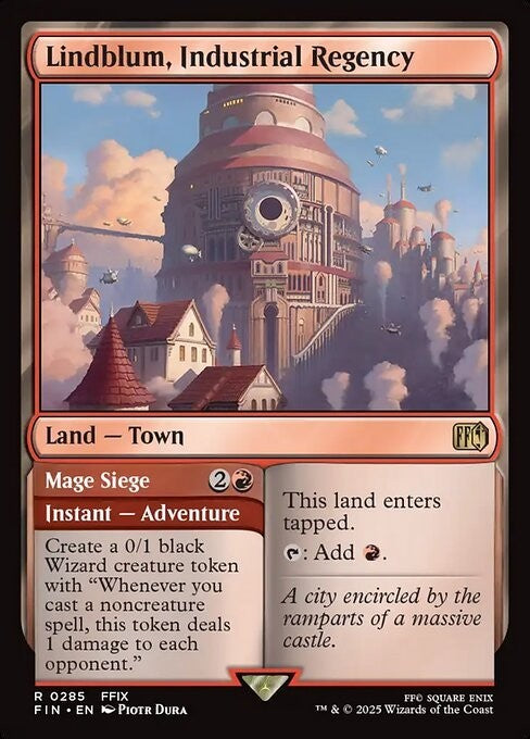 Lindblum, Industrial Regency ~ Final Fantasy [ NM ] [ Magic MTG ]