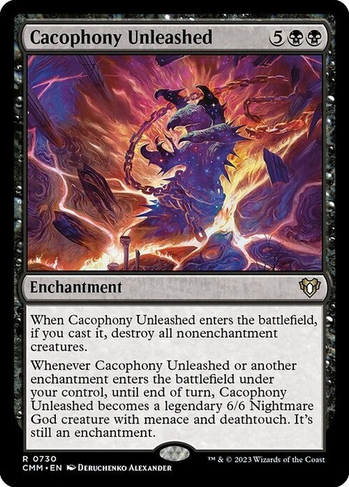 Cacophony Unleashed ~ Commander Masters [ NM ] [ Magic MTG ]